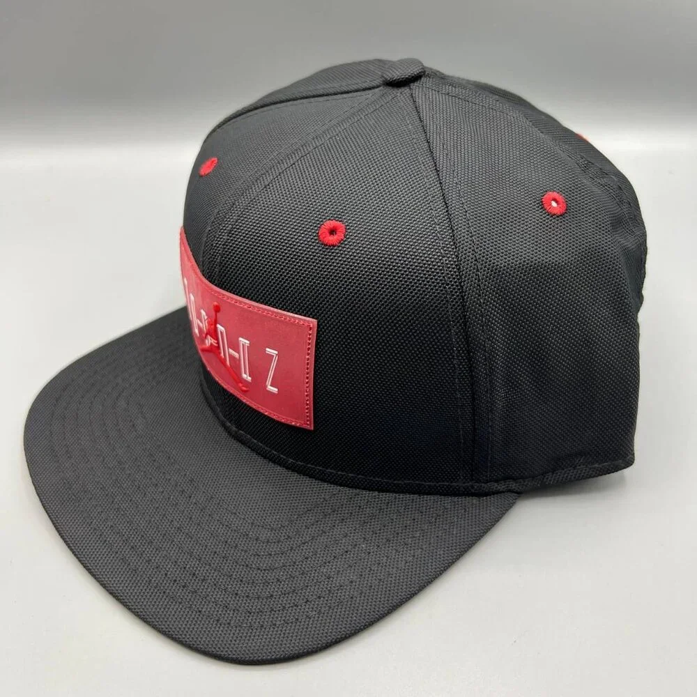 Air Jordan 11‎ Hat Men Black Red Jumpman Bred Snap Back Cap